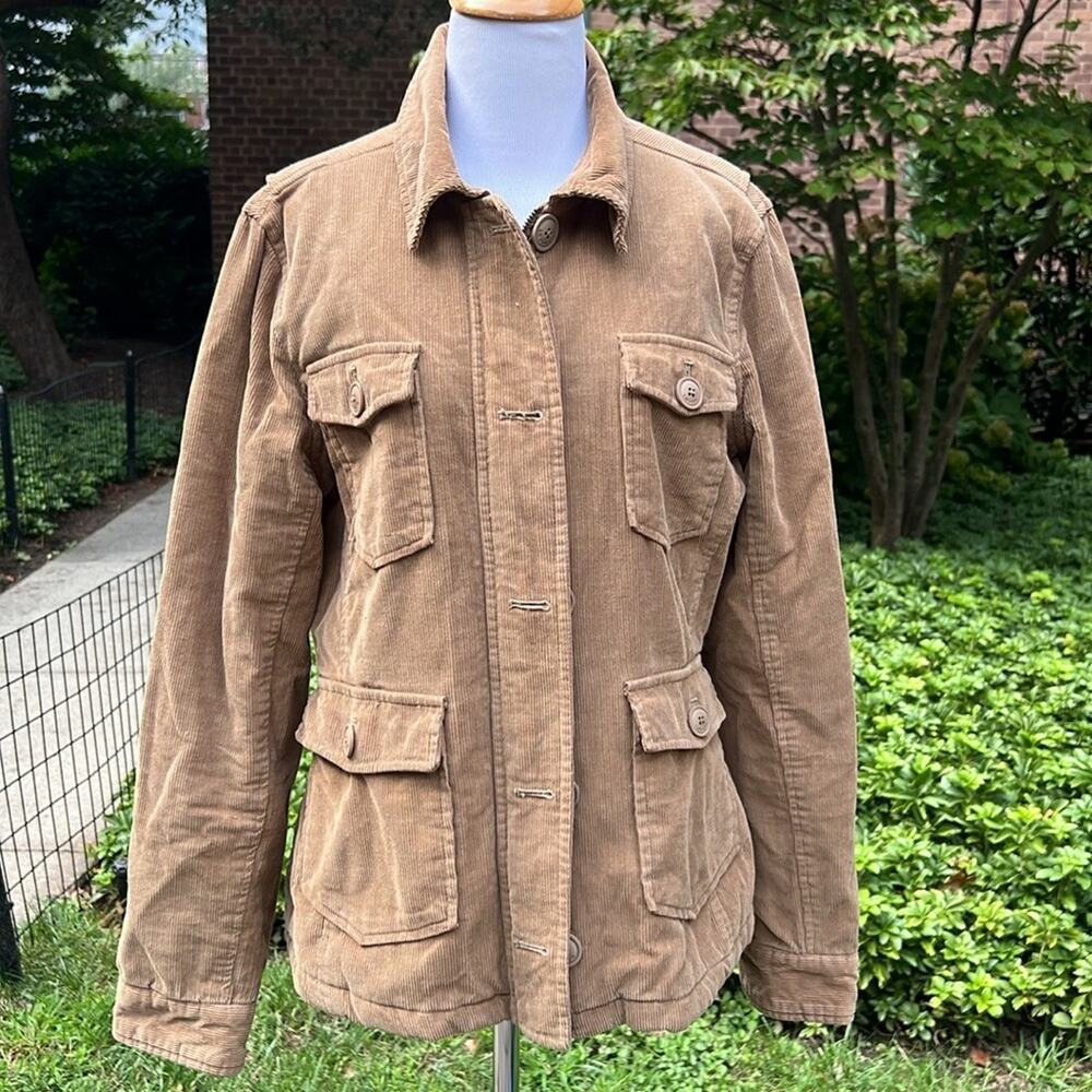 Levi’s Vintage Brown Corduroy Quilted Coat